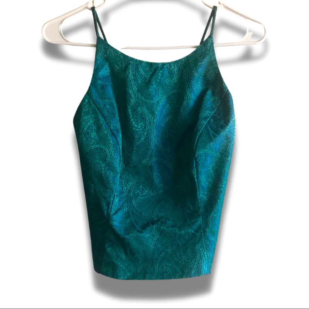 Women’s, Waistcoat Top, Blondie Nites, Size 3-4, Tea
